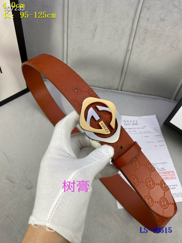Gucci Belts 4.0CM Width 130